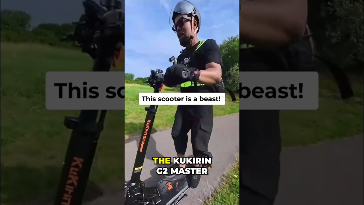 Kukirin G2 Master: Insane 20 MPH Wheel Spinning Power! #shorts