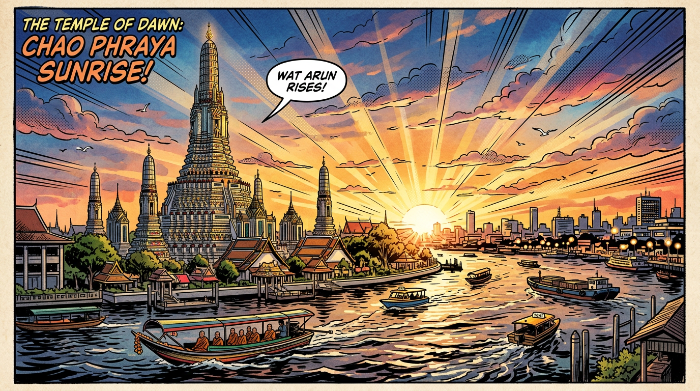Exploring Wat Arun: A Stunning Walk Through Bangkok’s Iconic Riverside Temple.